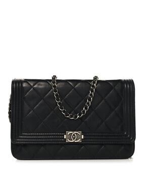 Chanel Lambskin Quilted Boy Wallet On #305171C19B